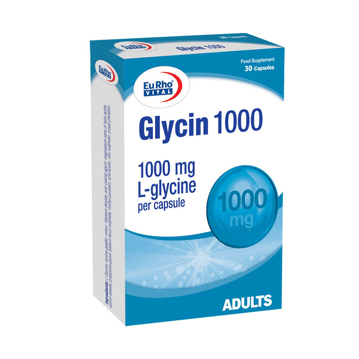 کپسول گلایسین 1000 میلی گرم یوروویتال 30 عددی