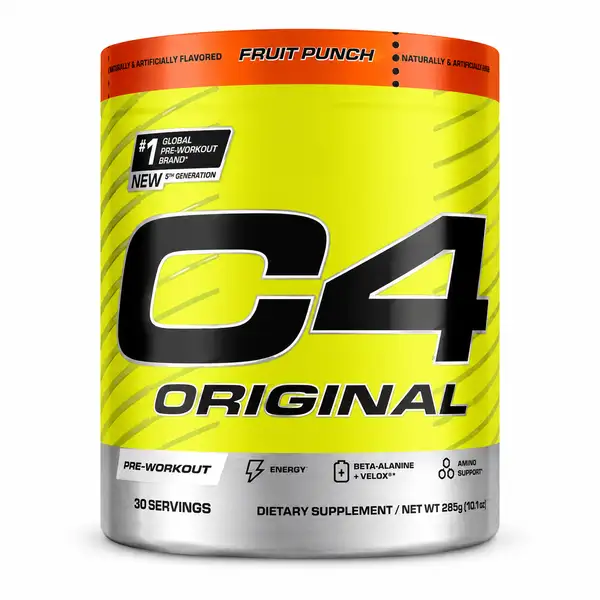 پمپ سی فور سلکور 285 گرمی C4 PRE-WORKOUT