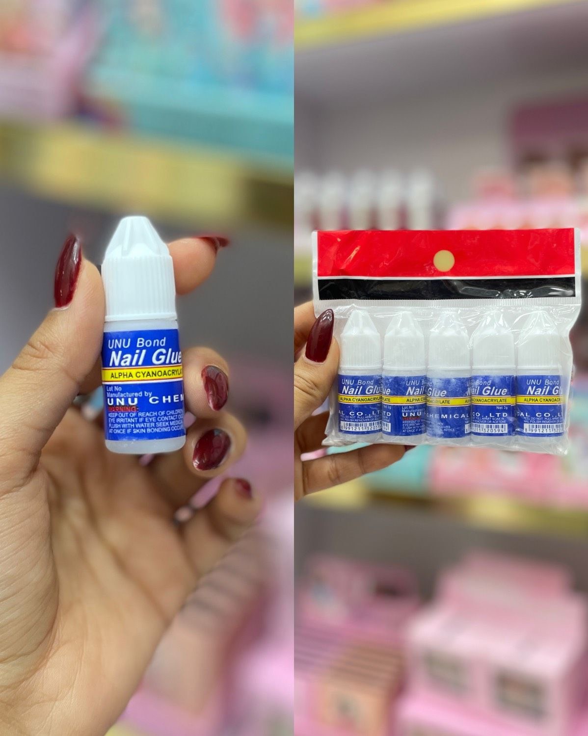 چسب ناخن قطره ای ارسال رایگان