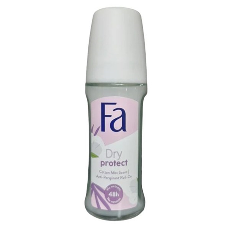 رول ضد تعریق زنانه فا مدل Dry Protect رایحه پنبه