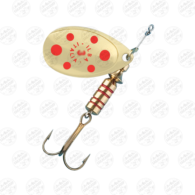 لانسه ماهیگیری سایز ۵ ، ۱۳ گرمی ایلبا ۲۰۲۱۵ Gold/red ilba