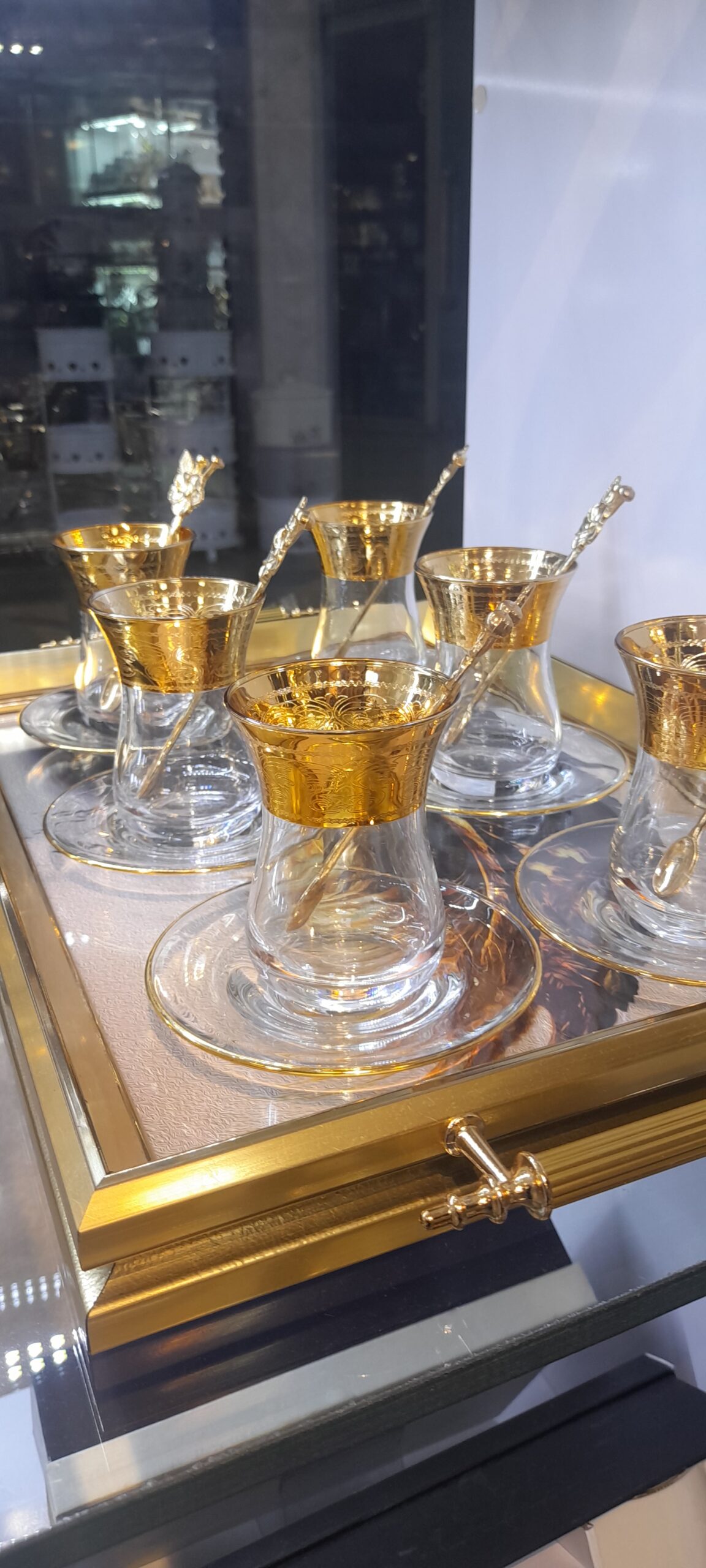 ست کمر باریک چای خوری ترک پاشاباغچه