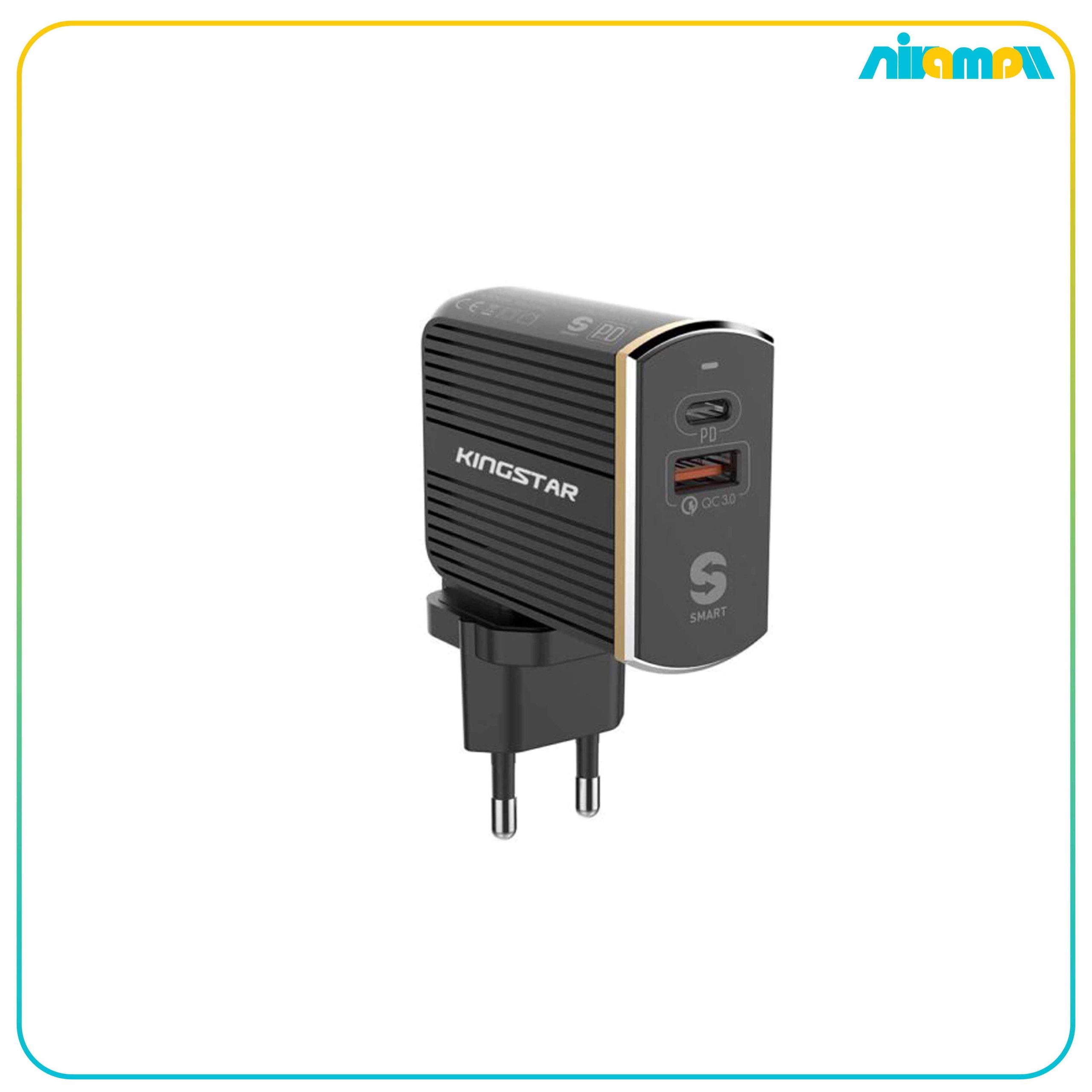 شارژر دیواری کینگ استار مدل KW194 PQ