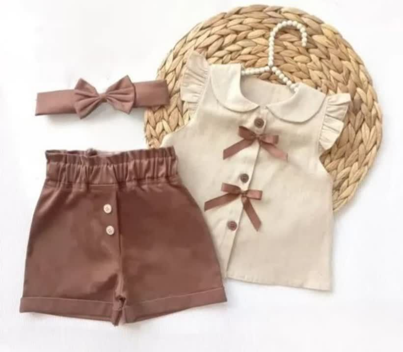 تاپ و شلوارک ملیکا