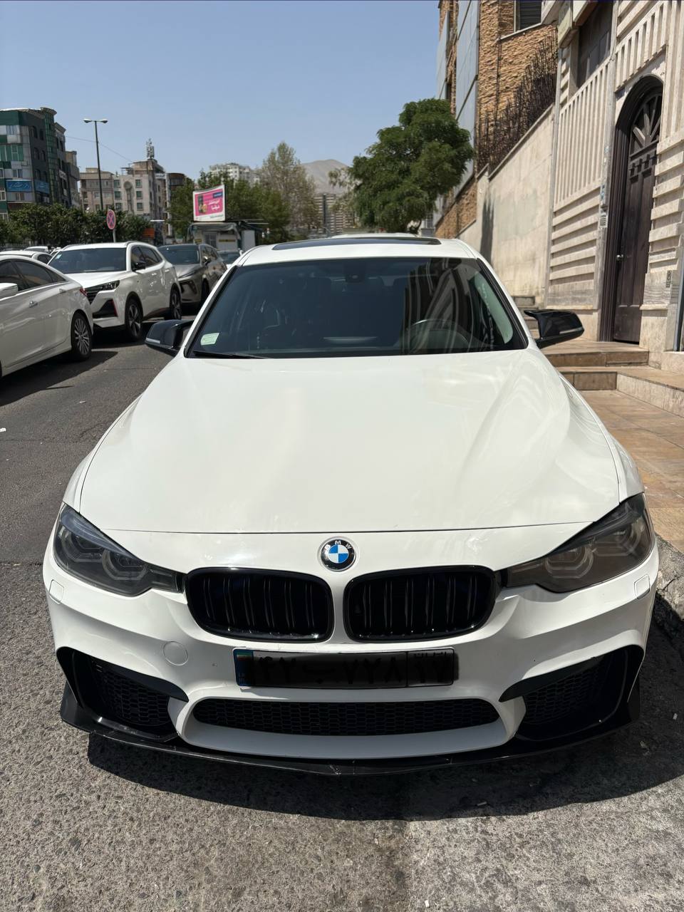 bmw 328 سفید 2014