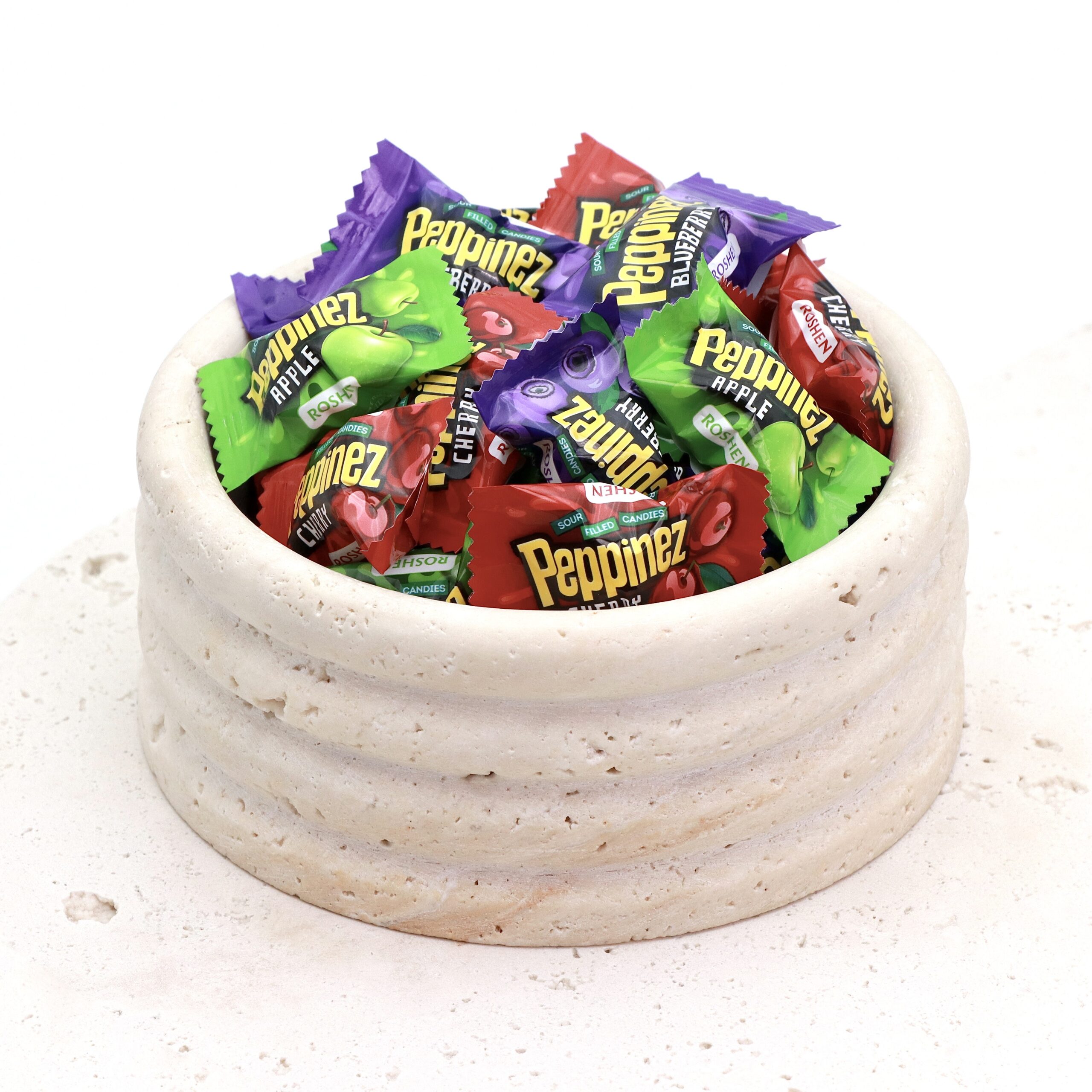 آبنبات ترش دو سر پرس روشن (peppinez)