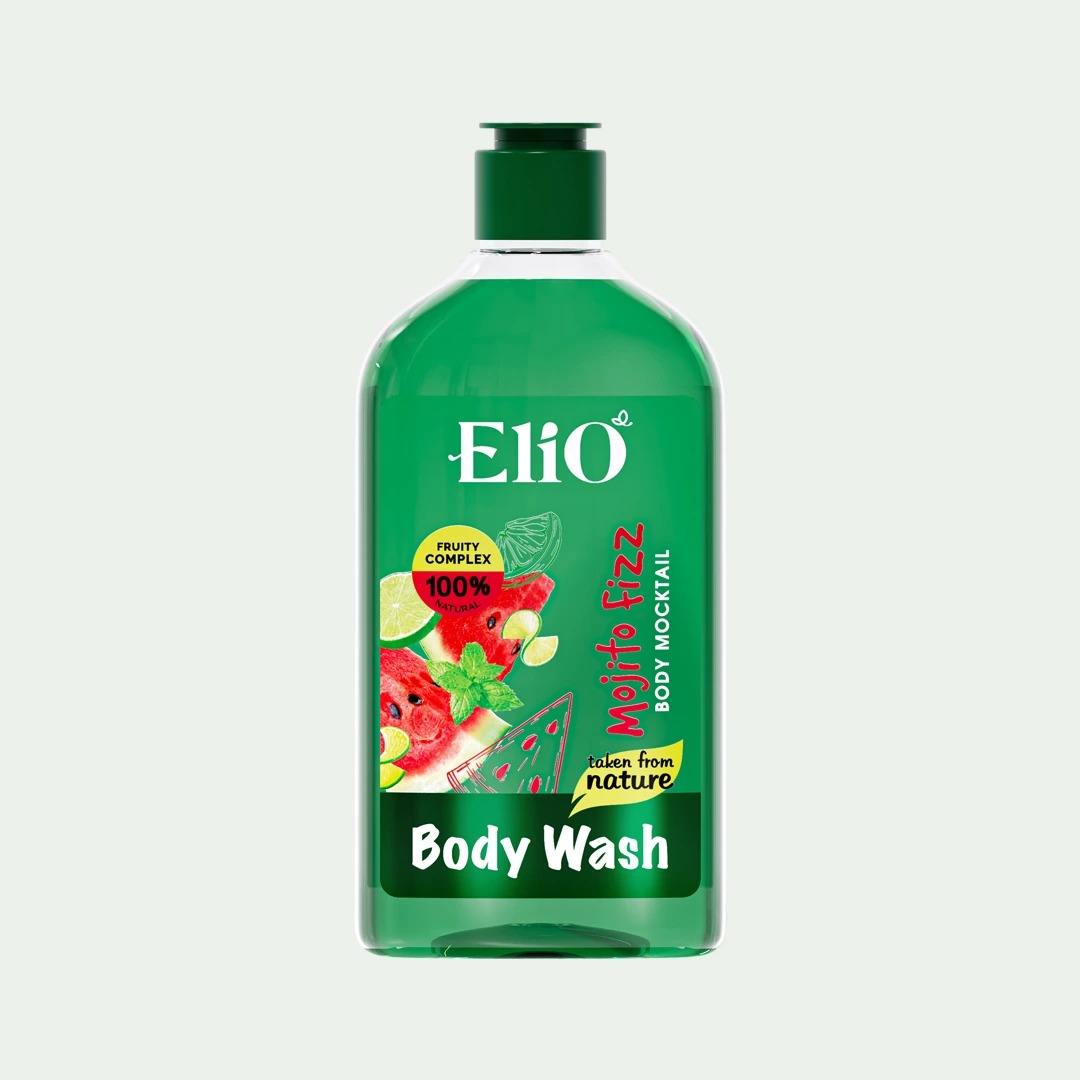 شامپو بدن موهیتو فیز الیو 400 میل Elio mojito fizz body mocktail