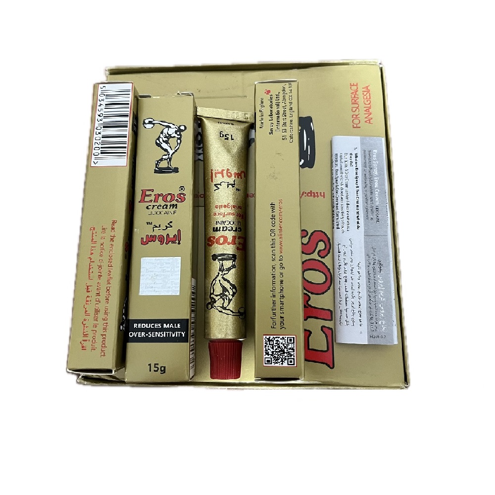 کرم تاخیری اروس بدون ایجاد حس کرختی و بی حسی گرید A اصل بروشور دار