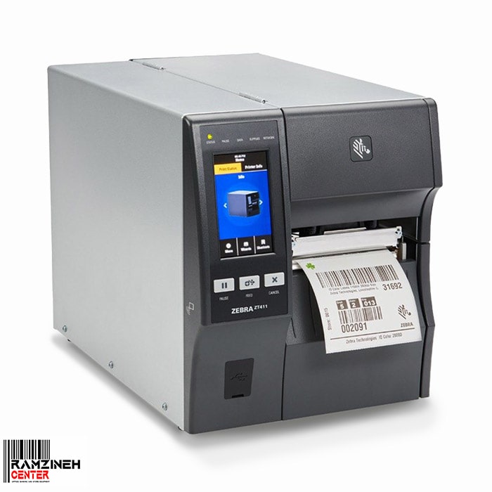لیبل پرینتر صنعتی Zebra ZT411  600dpi