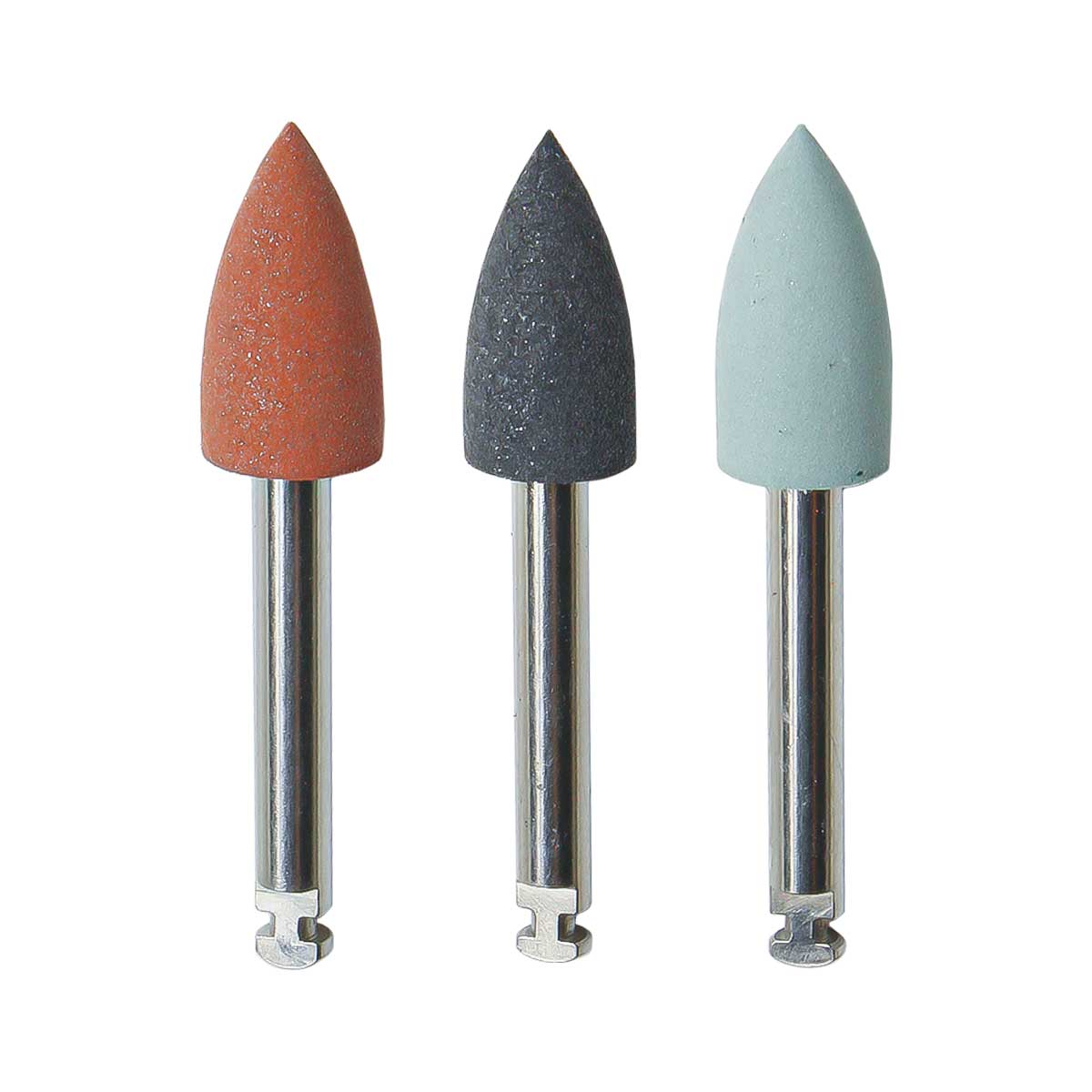 مولت سیلیکونی آمالگام انواع مدل شعله شمعی – Silicon Amalgam Polisher Flame Types
