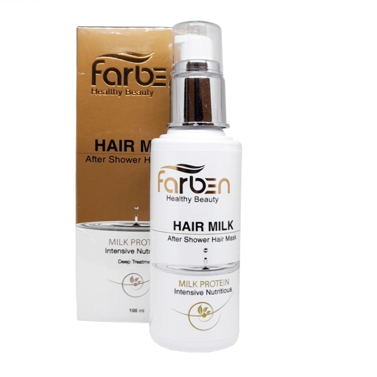 ماسک مو شیر فاربن Farben Hair Milk Mask حجم 100 میلی‌لیتر
