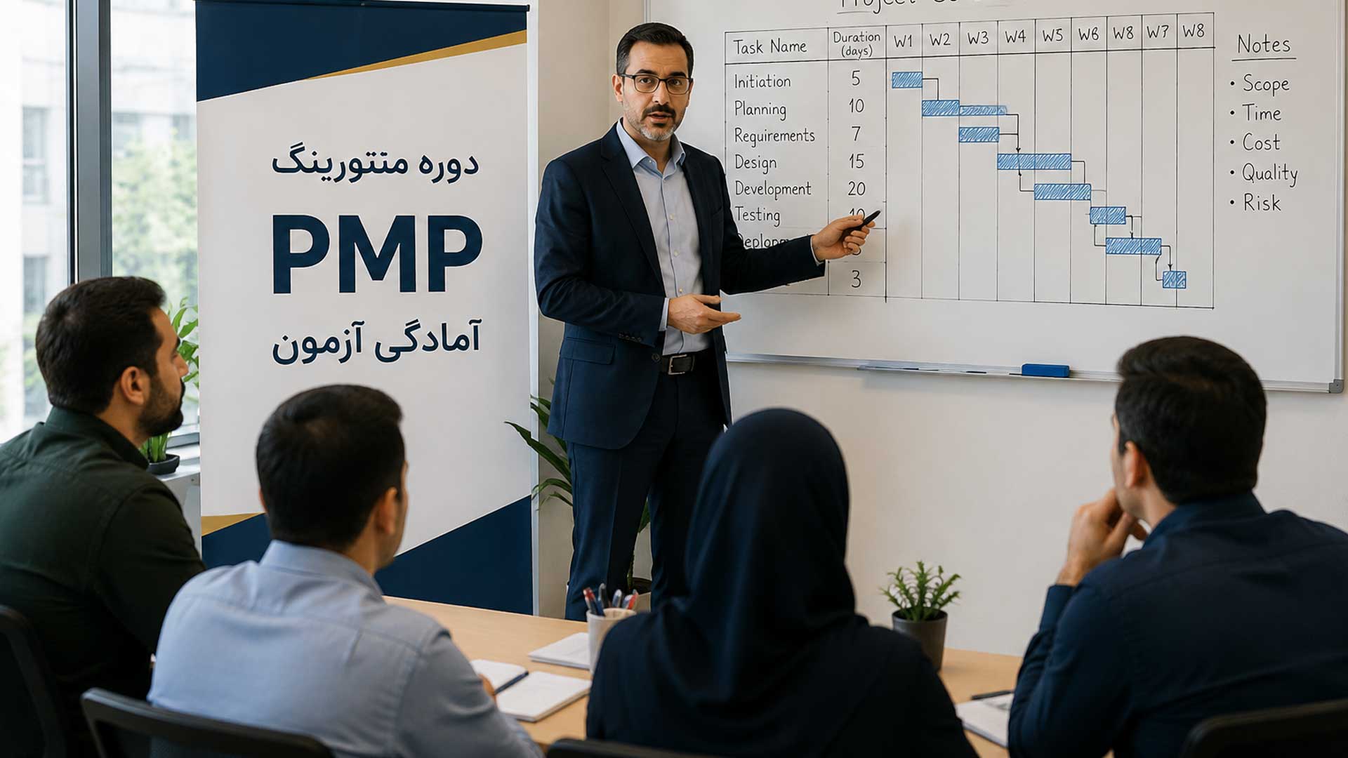دوره منتورینگ آمادگی آزمون PMP