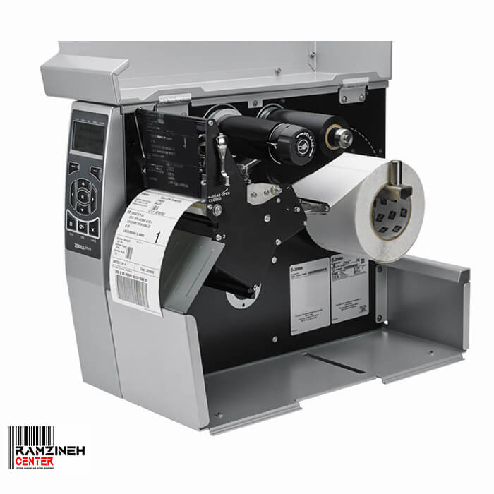 لیبل پرینتر صنعتی Zebra ZT510 203dpi + Rewinder