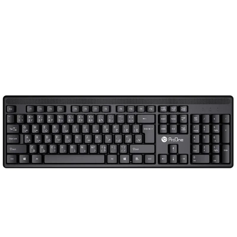 کیبورد بی سیم تاشو با تاچ پد پرووان مدل PKW20 Flip Pro