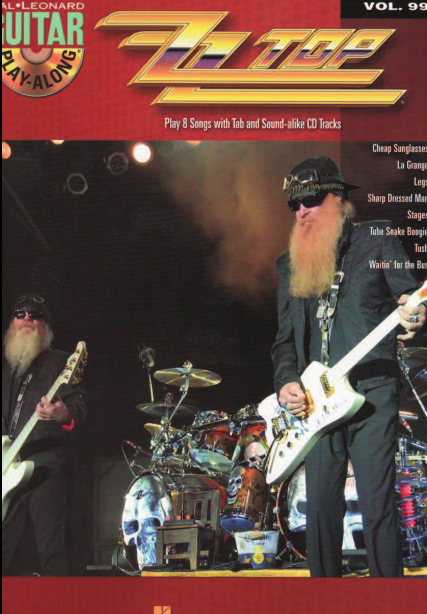 Guitar Play-Along Volume 99 – ZZ Top