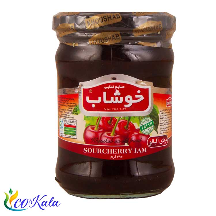 مربای آلبالو خوشاب 290 گرمی