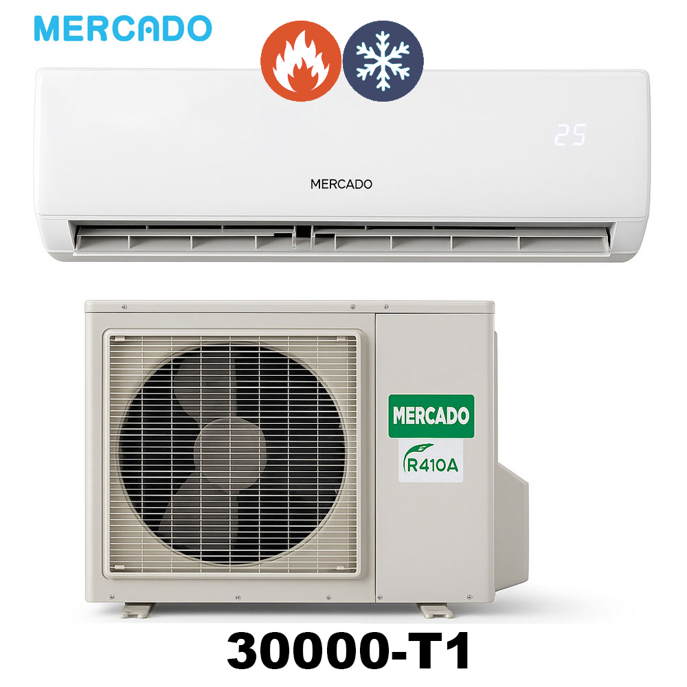 کولر گازی سرد و گرم مدل 30000 T1 (اقساطی)