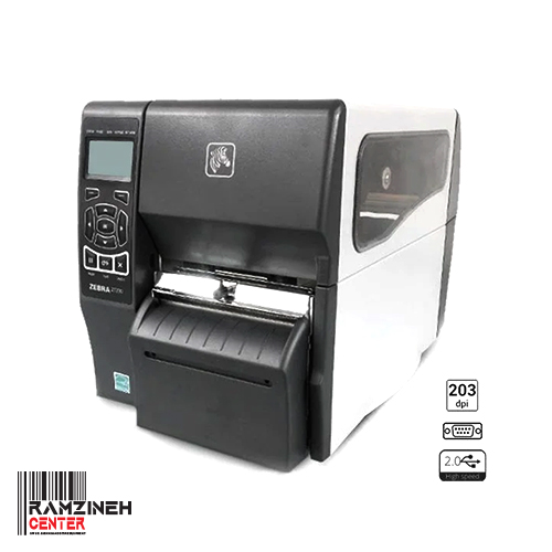 لیبل پرینتر صنعتی Zebra ZT230 203dpi + Cutter