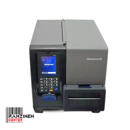 لیبل پرینتر صنعتی Honeywell PM43 203dpi با کاتر و ریوایندر
