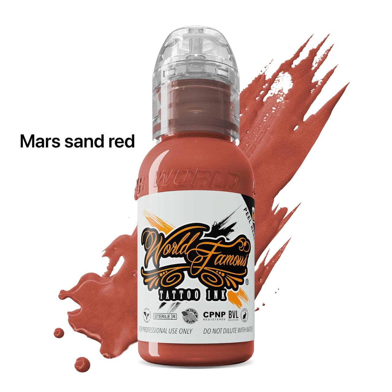 رنگ تاتو ورد فیمس MARS SAND RED