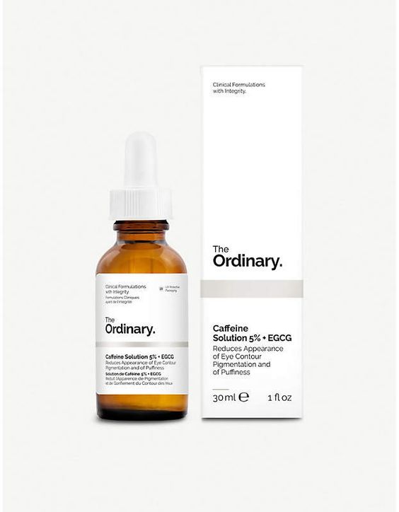 سرم دورچشم ضد تیرگی و پف کافئین اوردینری مدلcaffeine solution 5%