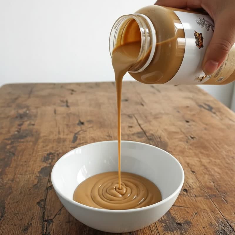 ارده دو آتیشه تهیه شده از کنجد محلی