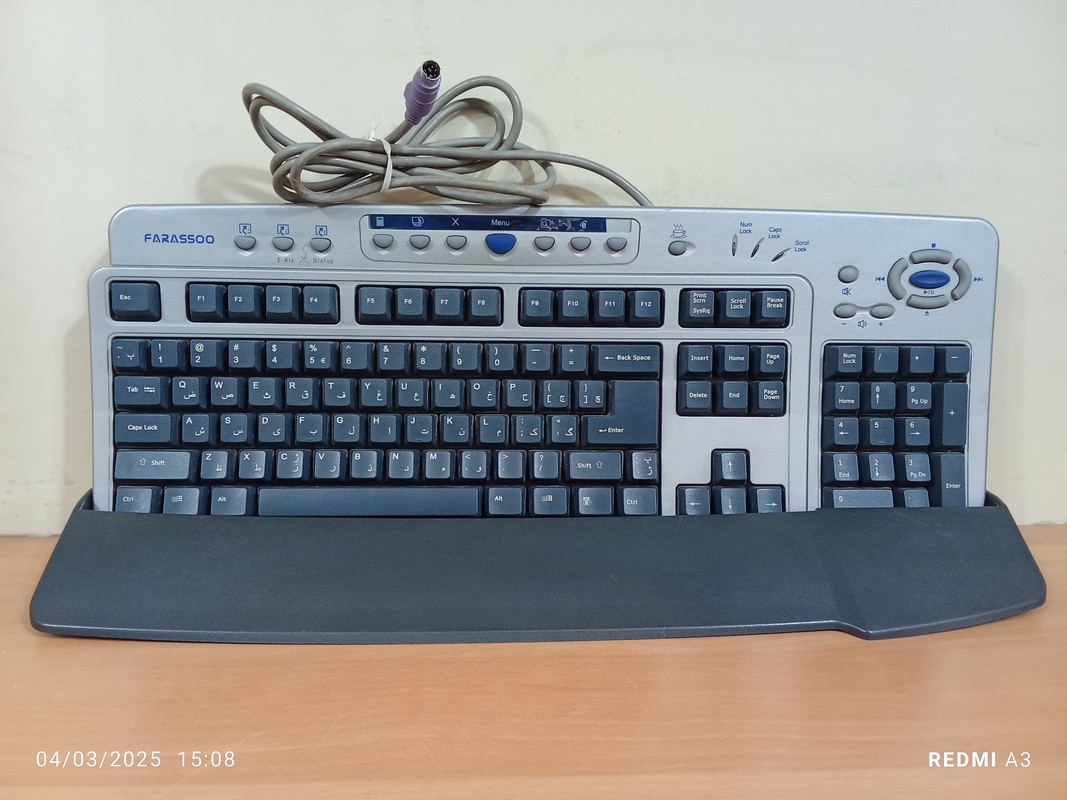 کیبورد FARASSOO مدل FCR-8100
