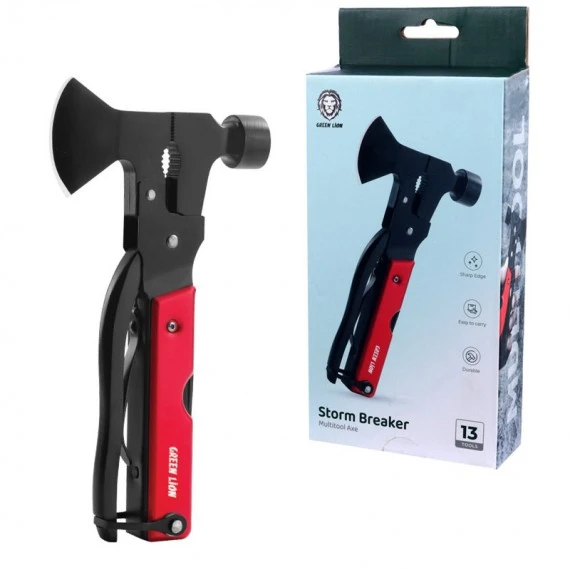تبر و چکش 13 کاره گرین لاین Green Lion Storm Breaker Multi Axe