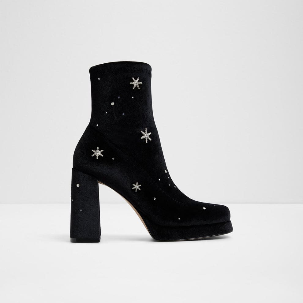 بوت زنانه مشکی لژدار شیک آلدو STARRIE – ALDO
