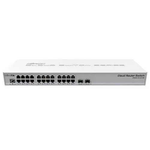 روتر سوئیچ میکروتیک مدل CRS326-24G-2S+RM