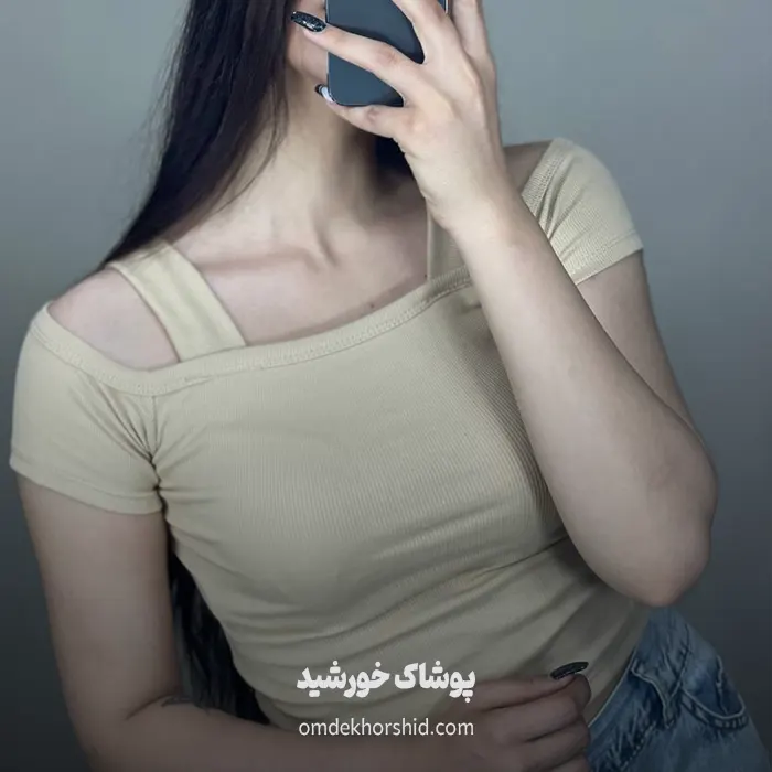 کراپ یقه قایقی