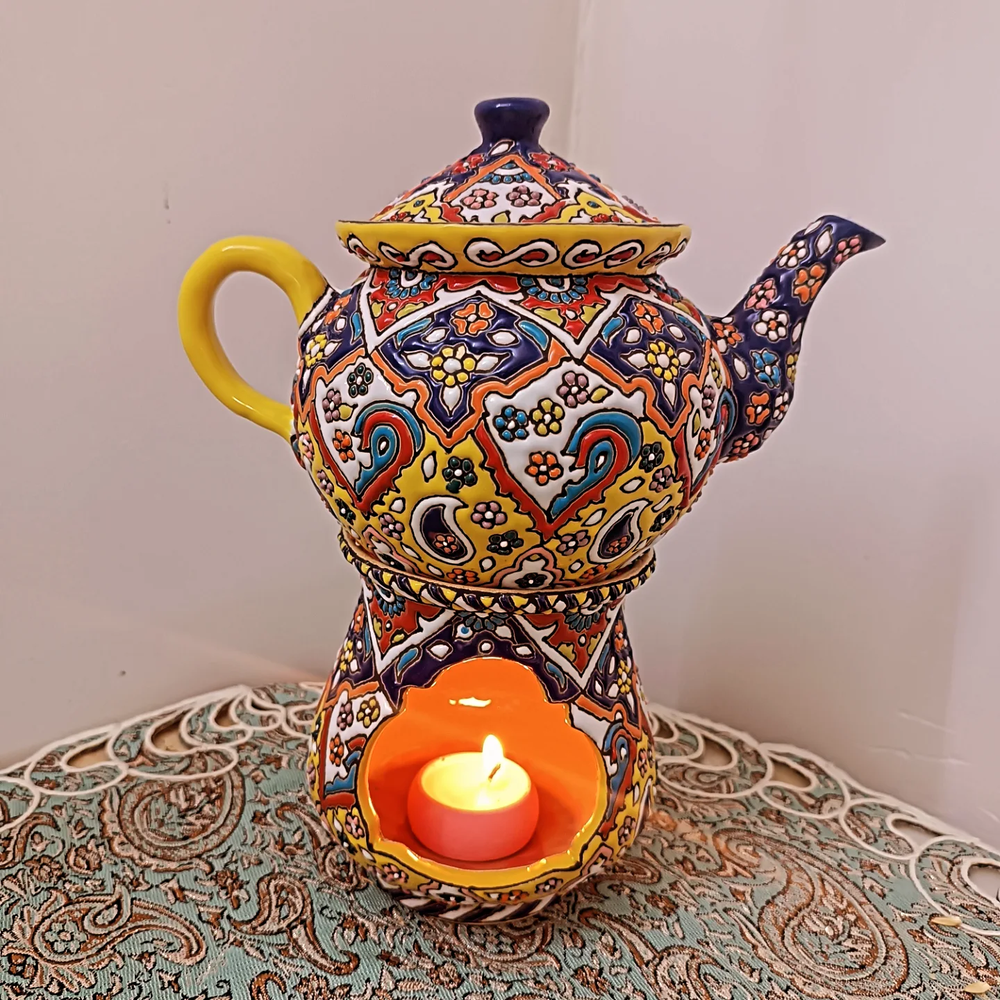 قوری و وارمر