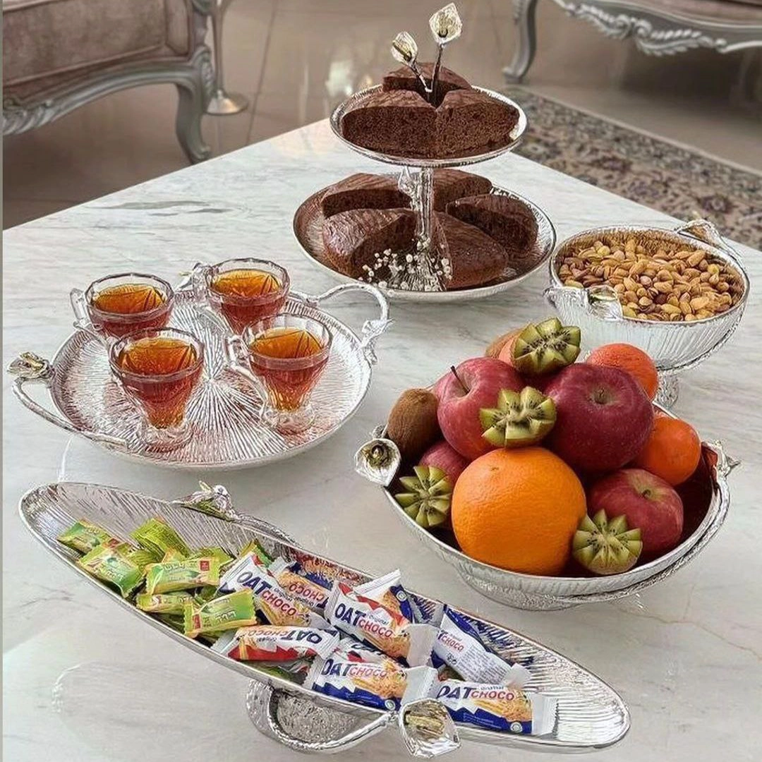 سرویس پذیرایی | سرویس پذیرایی ۵ تکه لیلیوم کد 126