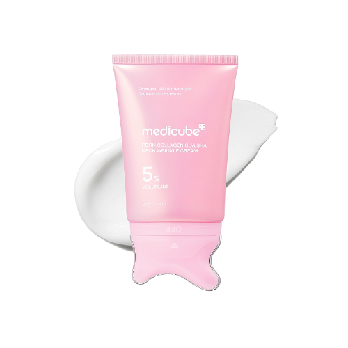 کرم ضد چروک و سفت کننده پوست گردن حاوی PDRN + VOLUFILINE 5% مدی کیوب 90 گرم