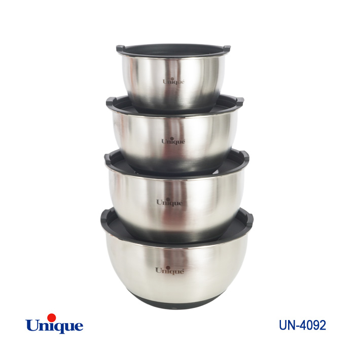 لگن استیل 4 سایز یونیک 4092