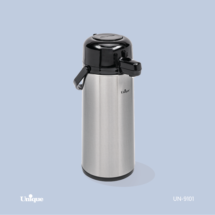 فلاسک شیشه پمپی 2.5 لیتر یونیک 9101