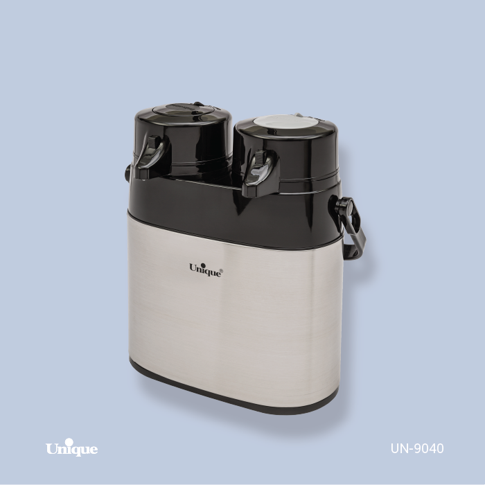 فلاسک شیشه دوقلو 2 لیتر یونیک 9040