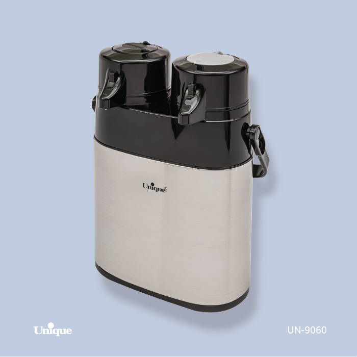 فلاسک شیشه دوقلو 3.2 لیتر یونیک 9060