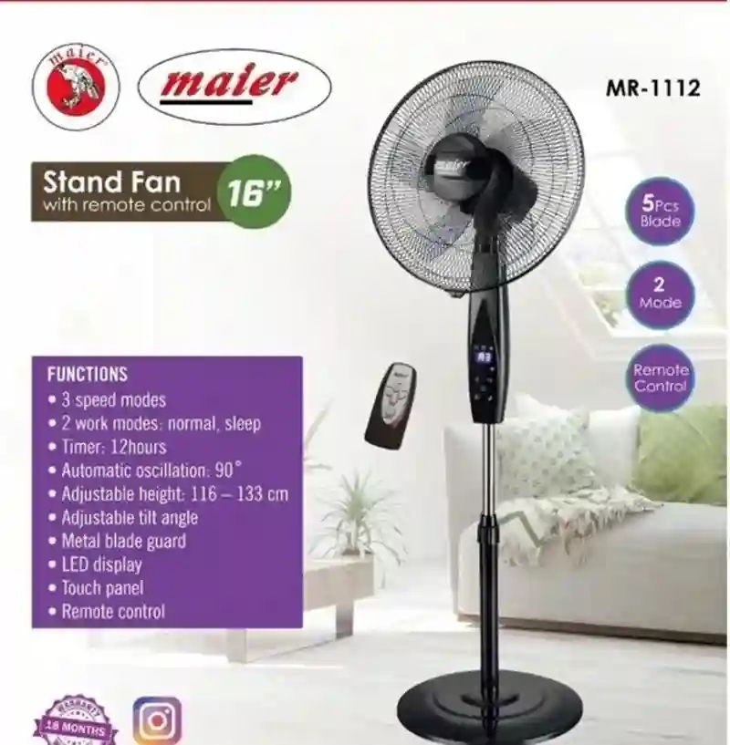 پنکه ایستاده مایر (Maier) مدل MR-1112