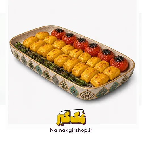 جوجه کباب زعفرانی