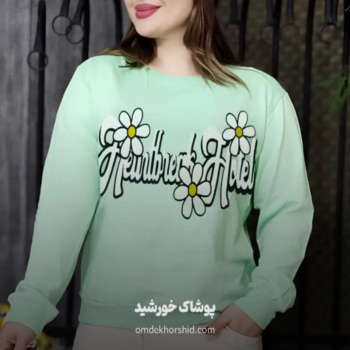 بلوز آستین دار بابونه
