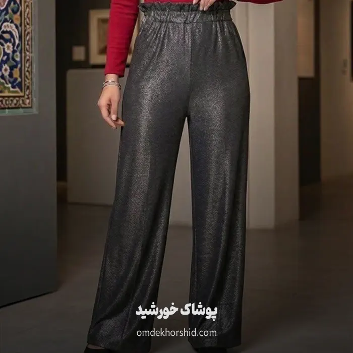 شلوار دامنی کمر هویجی