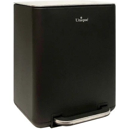 سطل زباله یونیک گنجایش 20 لیتر مشکی کد 4301