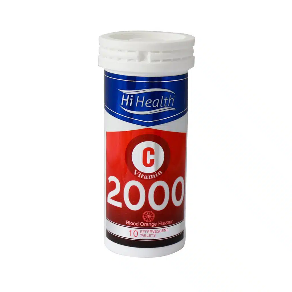 قرص جوشان ویتامین C 2000‌ های هلث 10 عدد