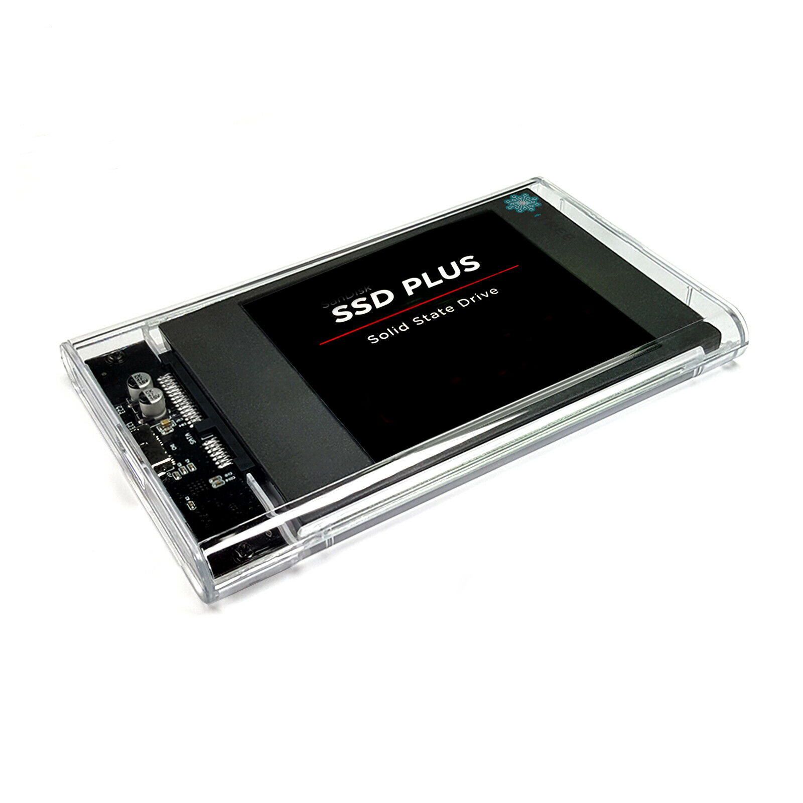 اکسترنال SSD باکس شفاف USB 3 Type-A ظرفیت 2 ترابایت Seagate