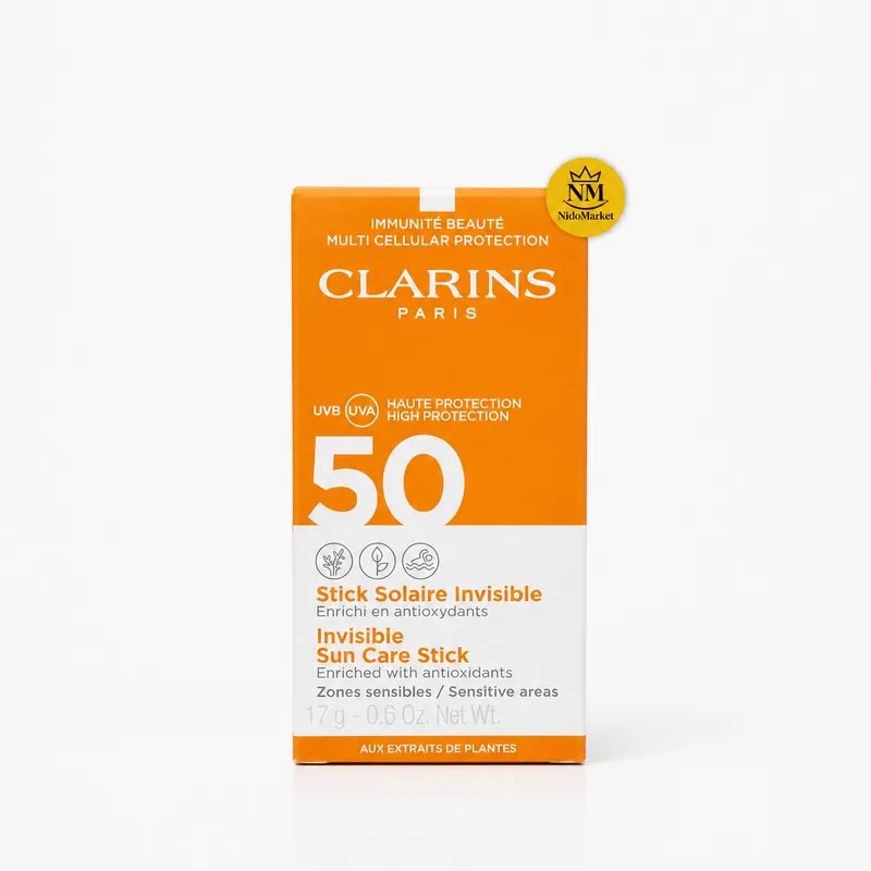 ضد آفتاب استیکی نامرئی کلارنس SPF 50 وزن 17 گرم
