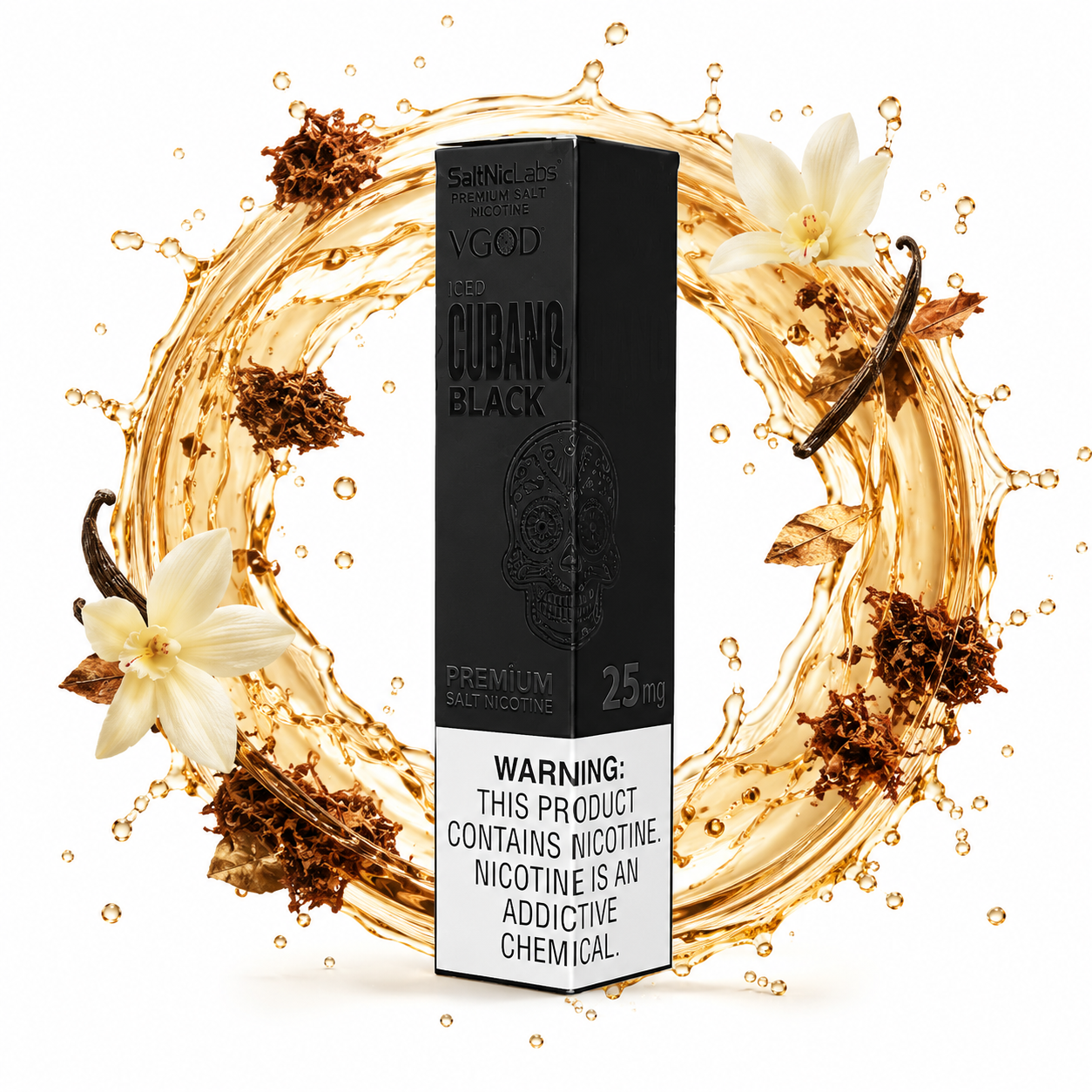 سالت وانیل تنباکو ویگاد salt bold creamy cigar