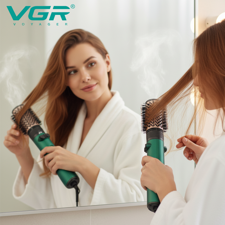 سشوار چرخشی VGR وی جی آر مدل V498 با دو سری و باد سرد