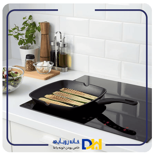 تابه گریل دسته مشکی ایکیا HEMLAGAD
