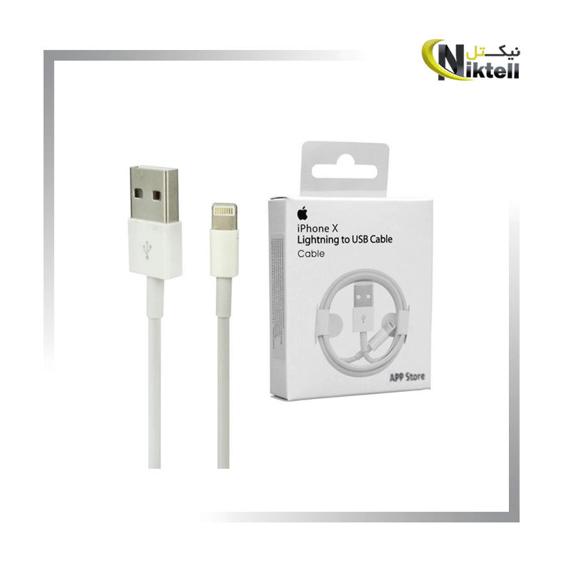 کابل شارژ USB به لایتنینگ اپل Apple اصلی پکدار